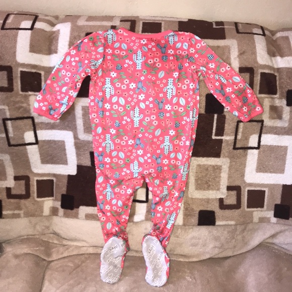 Carter’s simple joys 18M footed onesie cactus 🌵 flowers 🌸 - Picture 6 of 9